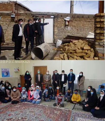 تعدادی از کارکنان و خیرین منطقه استان مرکزی با فرزندان معنوی خود ملاقات کردند.