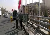 احداث 50 متر مربع پیاده روسازی روزانه در منطقه 17

