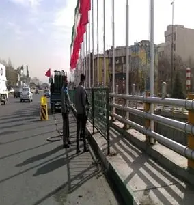 پیرایش شهر و حذف زواید بصری از معابر شمال شرق پایتخت