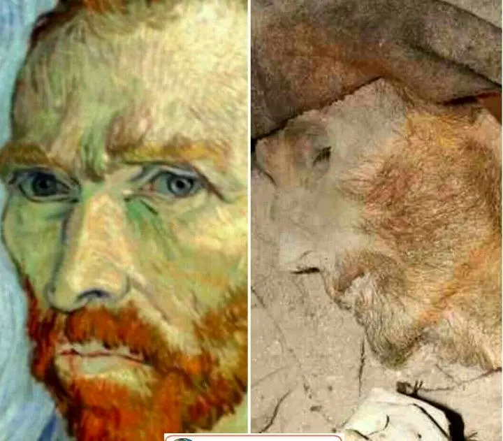 شباهت زیاد یک مومیایی به نقاش معروف+عکس