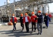 بازدید عضو هیات مدیره شستا و مدیرعامل تاپیکو از پالایشگاه روغن سازی ایرانول
