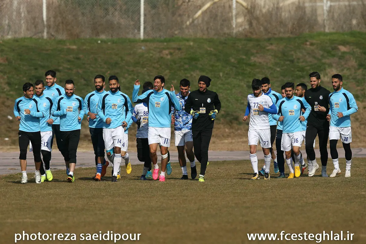 گزارش تصویری تمرین استقلال تهران