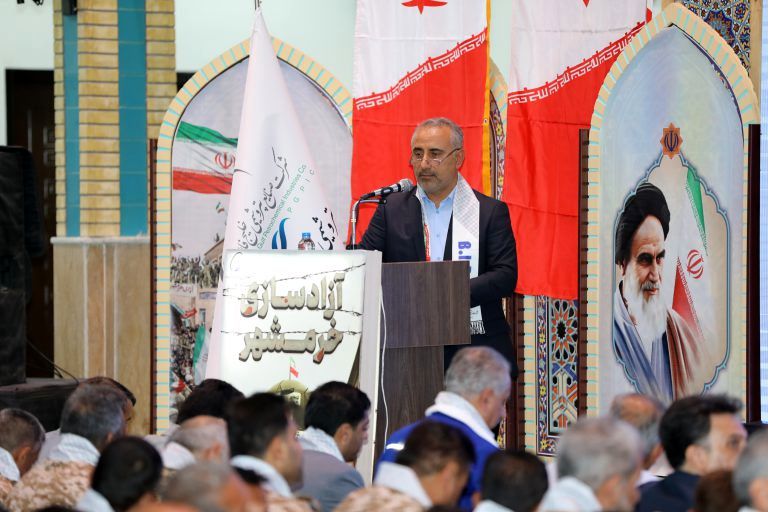 دکتر انصاری نیک؛ پتروشیمی بندرامام به خودی خود یک رزمنده ، جانباز و از خانواده شهدا است

