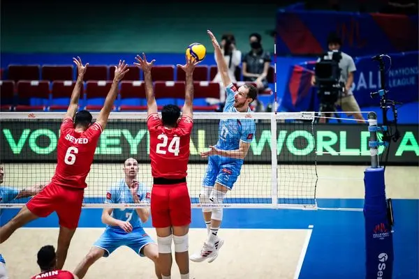 تیم ملی والیبال مغلوب اسلوونی شد