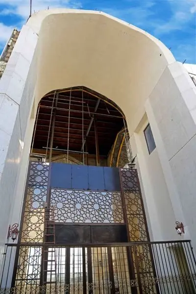 تکمیل مسجد حسینی در محدوده منطقه 7