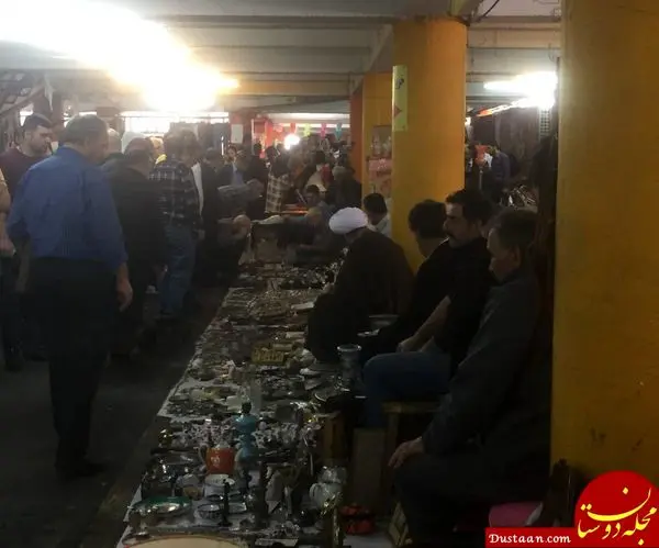 دستفروشی روحانی در تهران + عکس