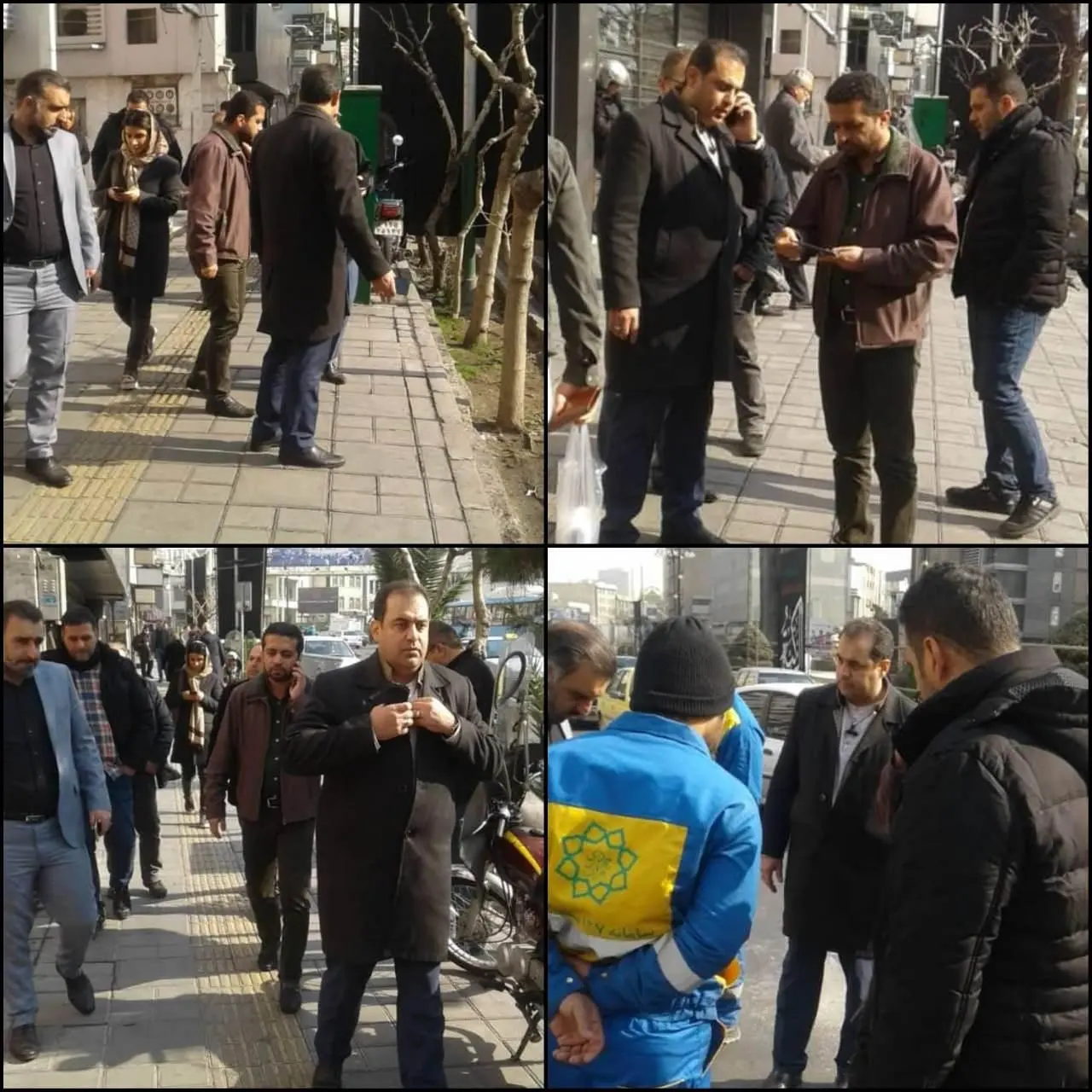 خدمت رسانی شهرداری ناحیه ۴ در حاشیه مراسم شهادت حضرت زهرا(س) در میدان فاطمی 

