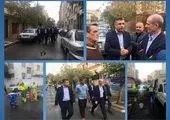 فعالیت شبانه عوامل خدمات شهری  منطقه۶برای پیشگیری از آبگرفتگی