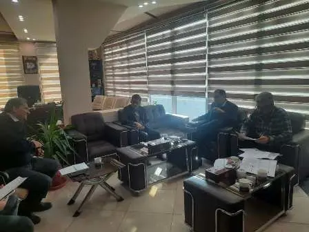 دیدار مدیر مخابرات منطقه مرکزی با شهردار دلیجان