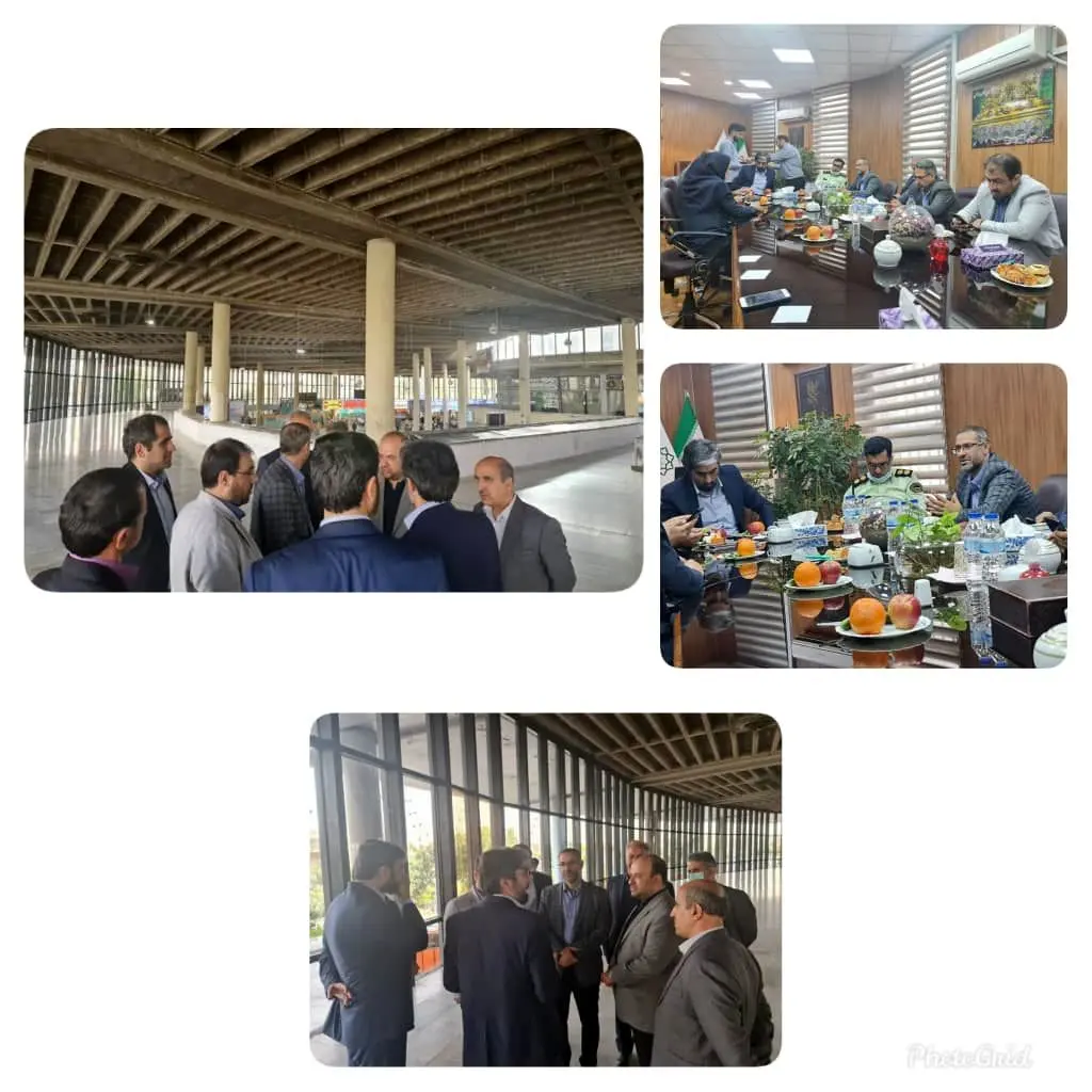 بازدید روحانی شهردار منطقه ۱۶ از پایانه جنوب 