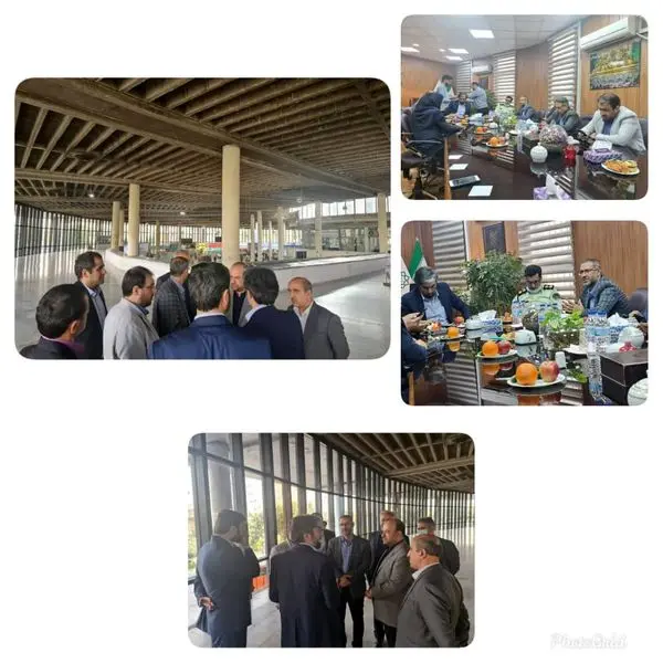 بازدید روحانی شهردار منطقه ۱۶ از پایانه جنوب 