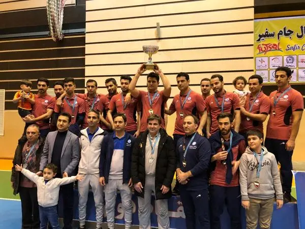 نایبقهرمانی تیم فوتسال بانک سامان در جام سفیر