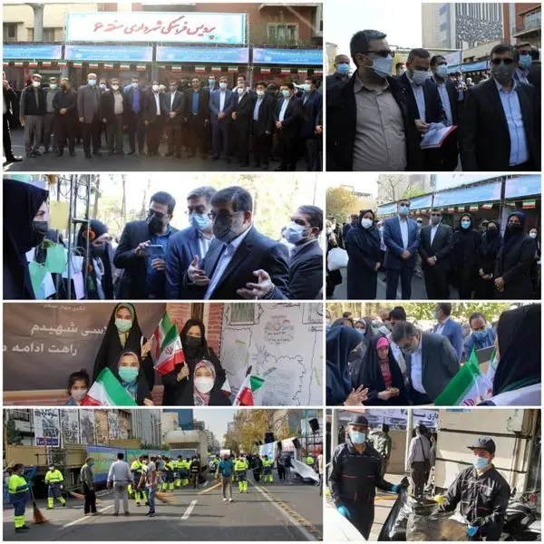 استقبال از پردیس فرهنگی ۱۳ آبان در منطقه ۶