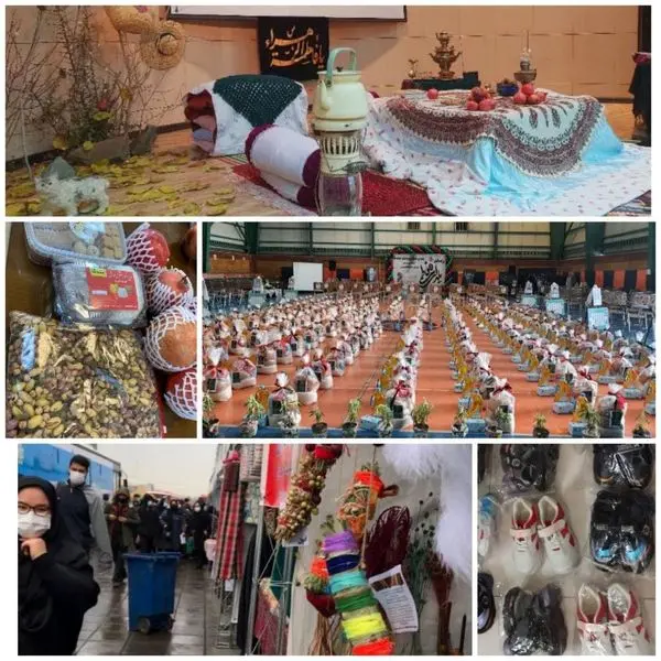 برپایی مسابقه یلدای فاطمی در منطقه 15

