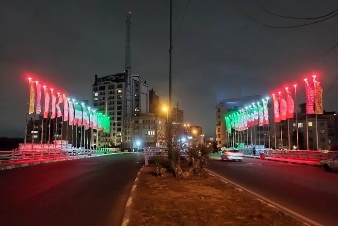 تامین روشنایی پل های سواره رو منطقه ۲

