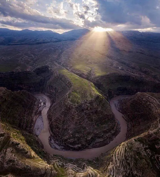 شباهت عجیب دو جاذبه گردشگری ایران و آمریکا +تصاویر