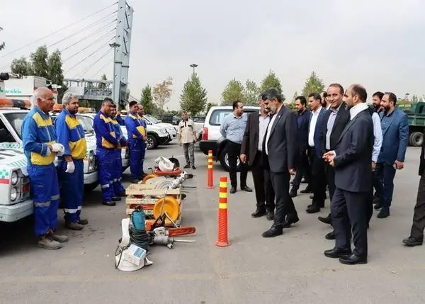 آمادگی کامل منطقه۱۱ در هنگام بارش برف و باران