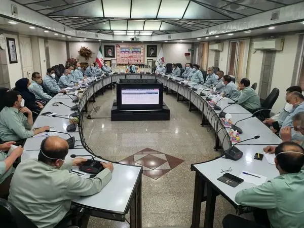  جلسه شورای راهبری شرکت فولاد خوزستان برگزار شد

