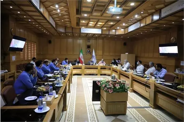 بازدید اعضای هیئت مدیره صندوق بازنشستگی کشوری از مجتمع پتروشیمی جم
