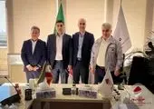 بازدید معاون معدنی وزیر صمت از غرفه چادرملو در متافو تبریز