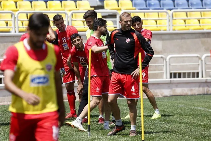 گزارش تصویری تمرین پرسپولیس