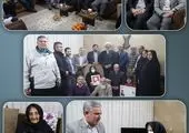 دیدار شهردار منطقه 15 با خانواده شهیدان حجت اله و فتح اله عرب سرخی میشابی

