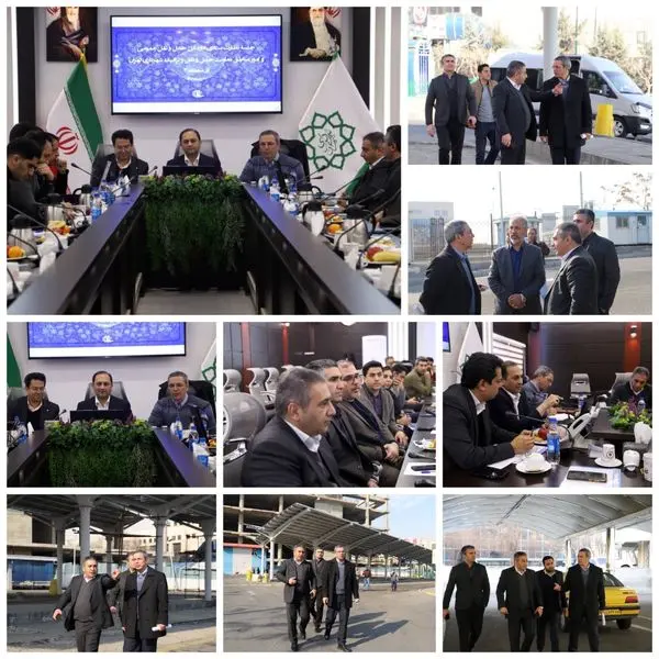 حضور مدیر کل حمل و نقل عمومی و امور مناطق معاونت حمل و نقل و ترافیک شهرداری تهران در نظارت ستادی منطقه ۳