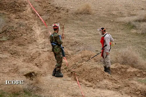 پاکسازی و مین روبی بیش از چهار میلیون متر مربع از مناطق عملیاتی شرکت

