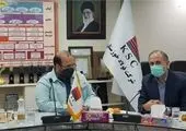 بازدید مدیرعامل و هیات همراه از بخش های مختلف شرکت فولاد خوزستان
