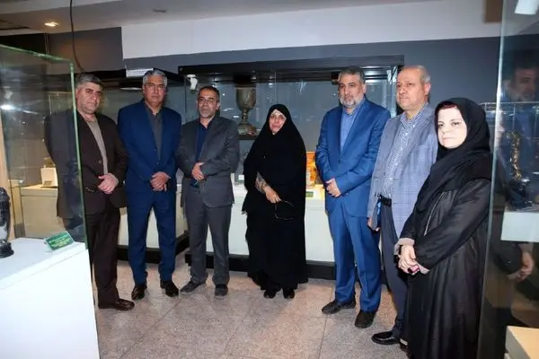 اهدای افتخارات ورزشی سازمان زندانهای کشور به موزه ملی ورزش المپیک و پارالمپیک