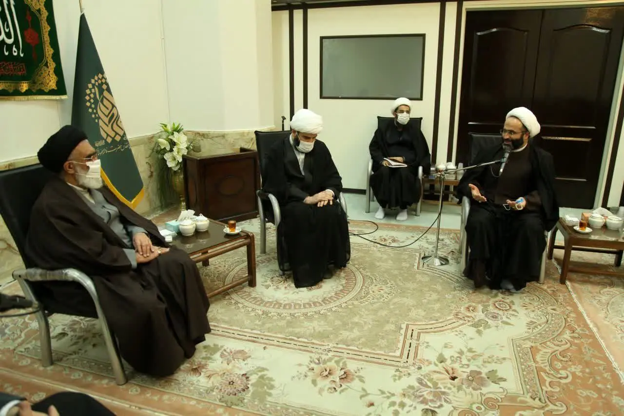 رئیس سازمان تبلیغات اسلامی با آیت‌الله سعیدی دیدار کرد 

