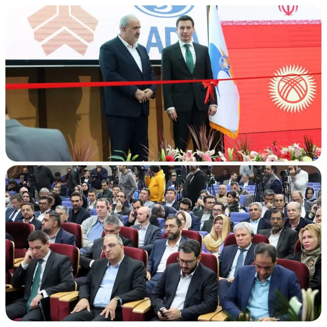 با حضور وزیر صمت ایران و وزیر اتحادیه اقتصادی اوراسیا دومین نمایشگاه اختصاصی اوراسیا آغاز شد

