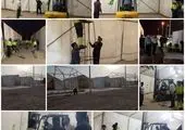اعزام خادمان منطقه 19 برای خدمت رسانی به زائران اربعین حسینی

