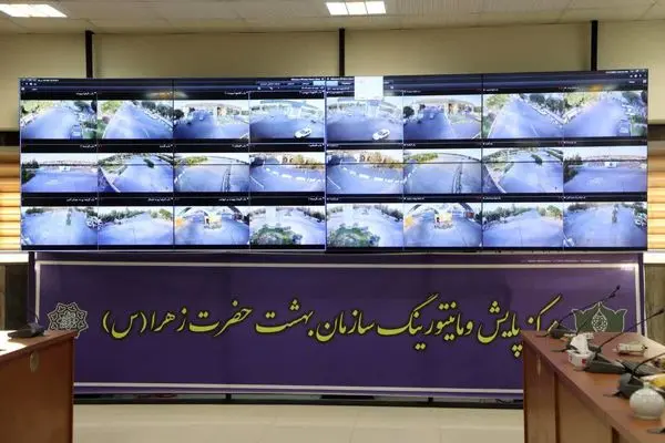 افتتاح سامانه نظارت تصویری دربهای ورودی و خروجی سازمان بهشت زهرا (س)