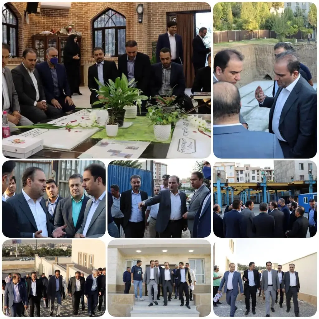 بازدید صبحگاهی معاون هماهنگی و امور مناطق ‌از پروژه های عمرانی منطقه ۴ پایتخت