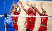 پیروزی تیم ملی والیبال ایران مقابل تونس