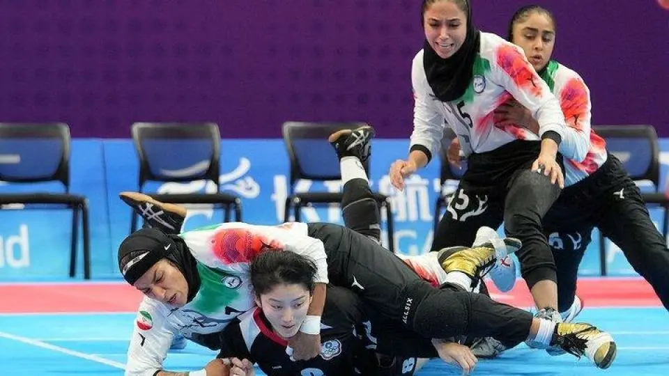 ایران _ عراق، بازی افتتاحیه ششمین دوره مسابقات کبدی قهرمانی بانوان آسیا