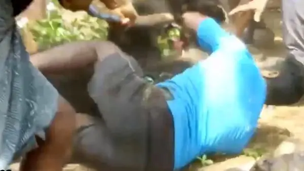 مرد جوان از حمله خرس با خوششانسی جان سالم به در برد + عکس