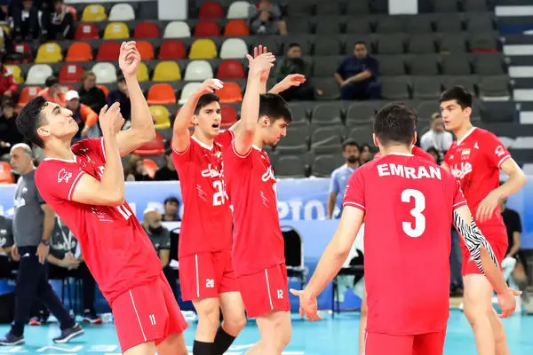 والیبال ایران در جمع 8 تیم برتر جهان