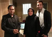 شب‌گردی «حسین ماهینی» با عشقش+عکس