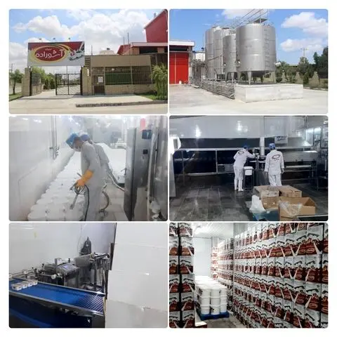 حمایت 250میلیارد ریالی بانک کشاورزی استان گلستان از مجموعه تولیدی فرآورده های لبنی آشوراده