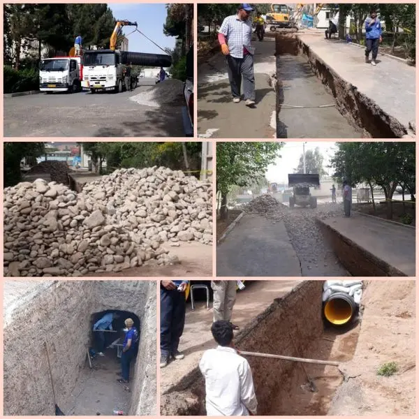  اجرای طرح جامع مدیریت آبهای سطحی محله خاور شهر