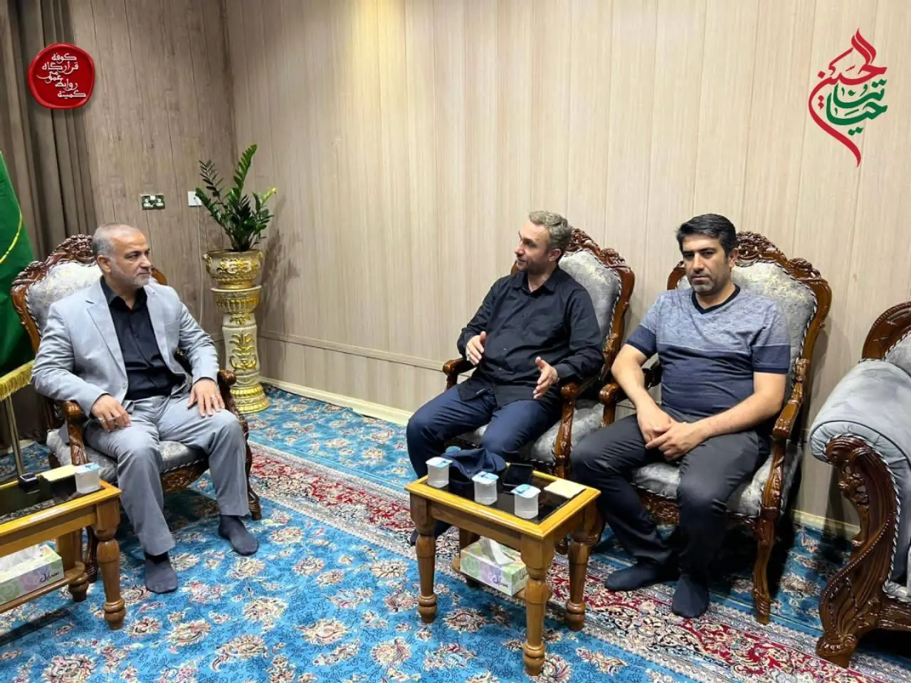 تمجید امین مسجد کوفه از خدمات شهرداری منطقه ۲۱ به زائران اربعین حسینی در شهر کوفه

