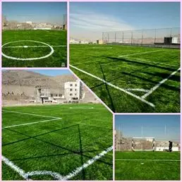 زمین چمن مصنوعی پارک لاله سنجان، آماده بهره برداری است


