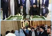  تجدید میثاق رئیس و مسئولان عالی قوه‌قضاییه با آرمان‌های امام راحل و شهدا در بهشت زهرا(س)
