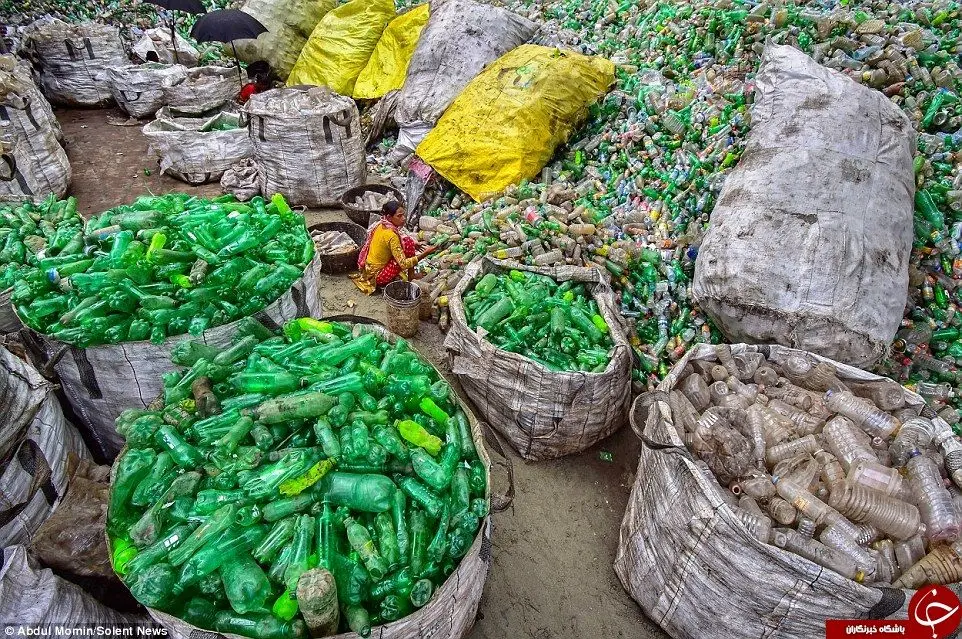 
بطری‌های چگونه بازیافت می‌شوند؟ +تصاویر
