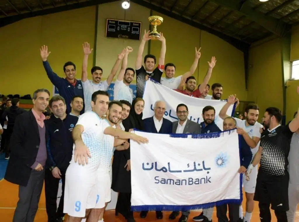 بانک سامان قهرمان لیگ فوتسال کارگری شد

