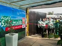 دومین گلخانه مرکزی فولاد هرمزگان افتتاح شد