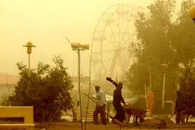 وزش باد شدید و گردوخاک در برخی نقاط کشور

