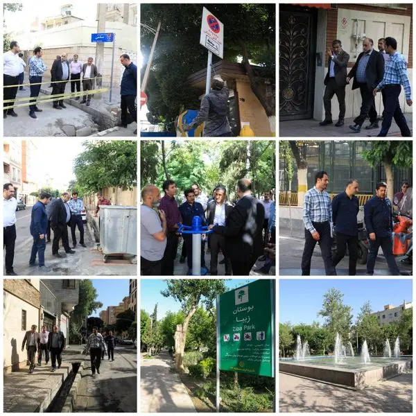 بهبود زیرساخت های پروژه های منطقه ۱۲ با اجرای مستمر طرح ۳۶۰ درجه